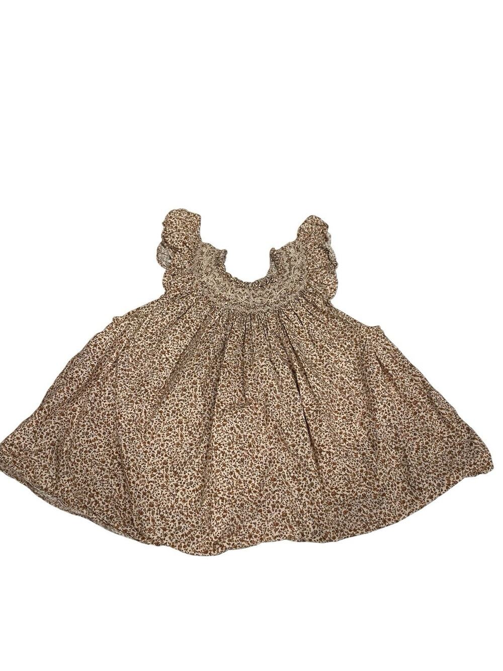 DEON Lenar In Sienna Champignon Floral Top Size:S
